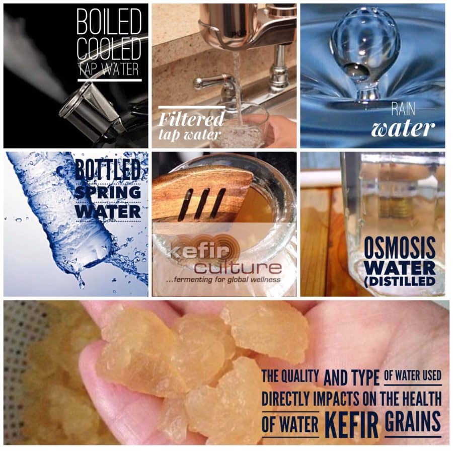 Types of water – which are best for your kefir grains?